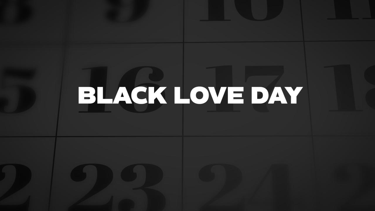Black love day ayo handy kendi