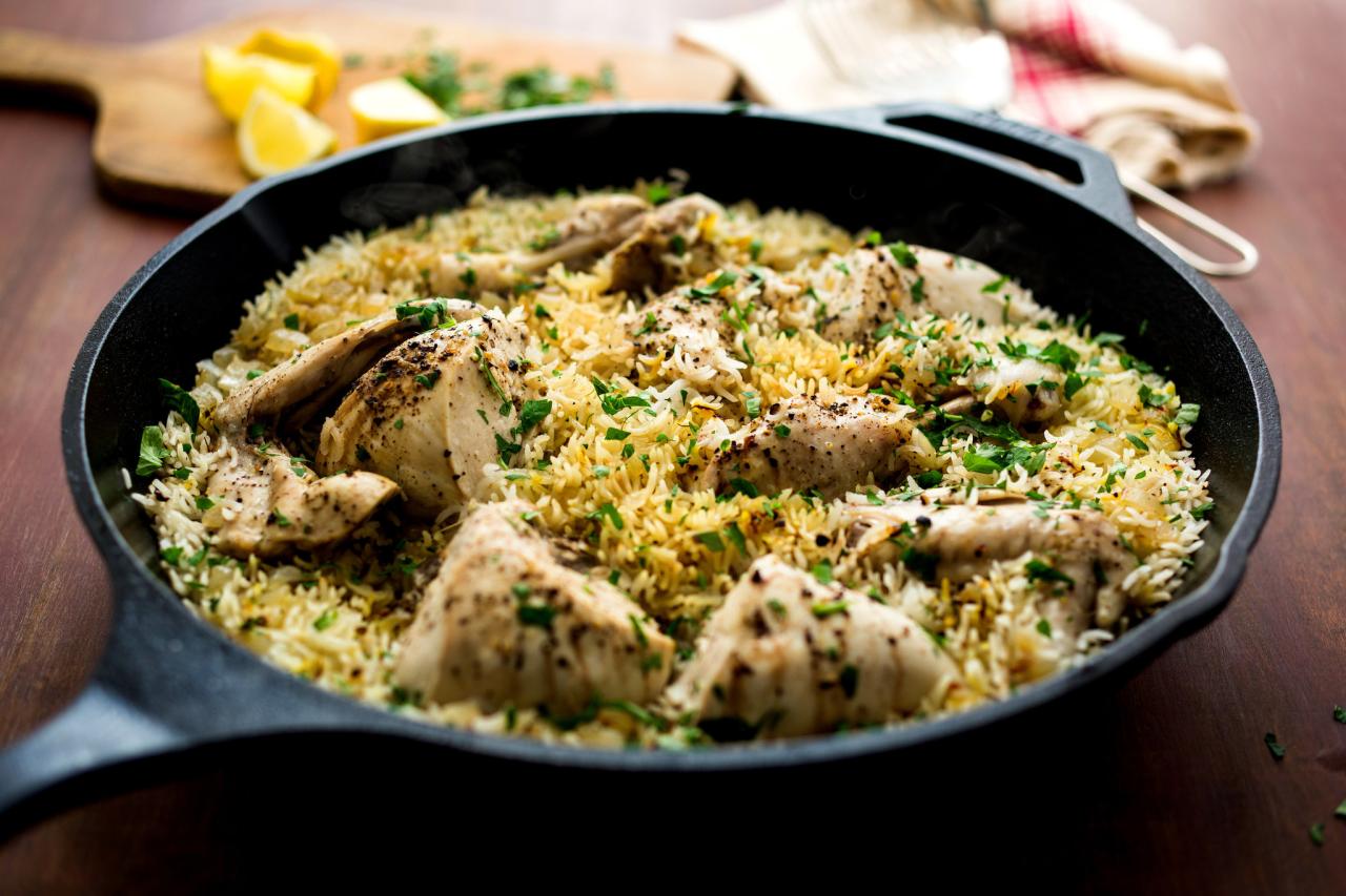 Weeknight chicken and rice recipe