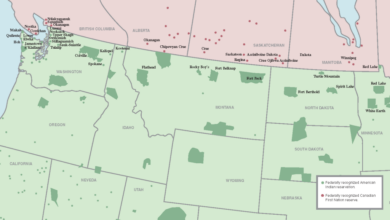 Canada estados unidos frio cruces