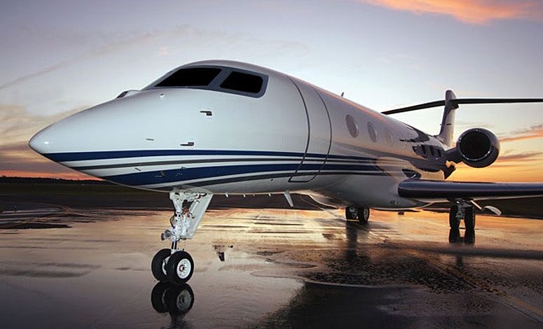 Super bowl private jets