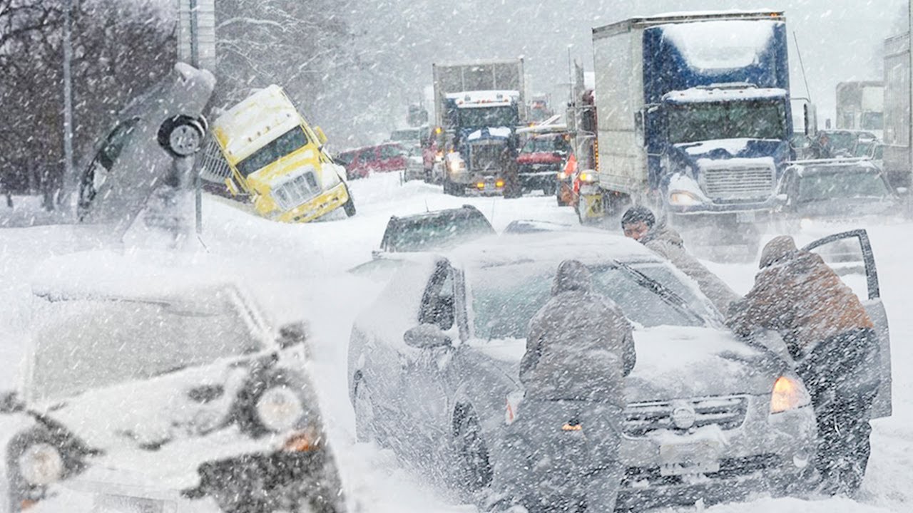 Winter storm snow rain forecast noreaster