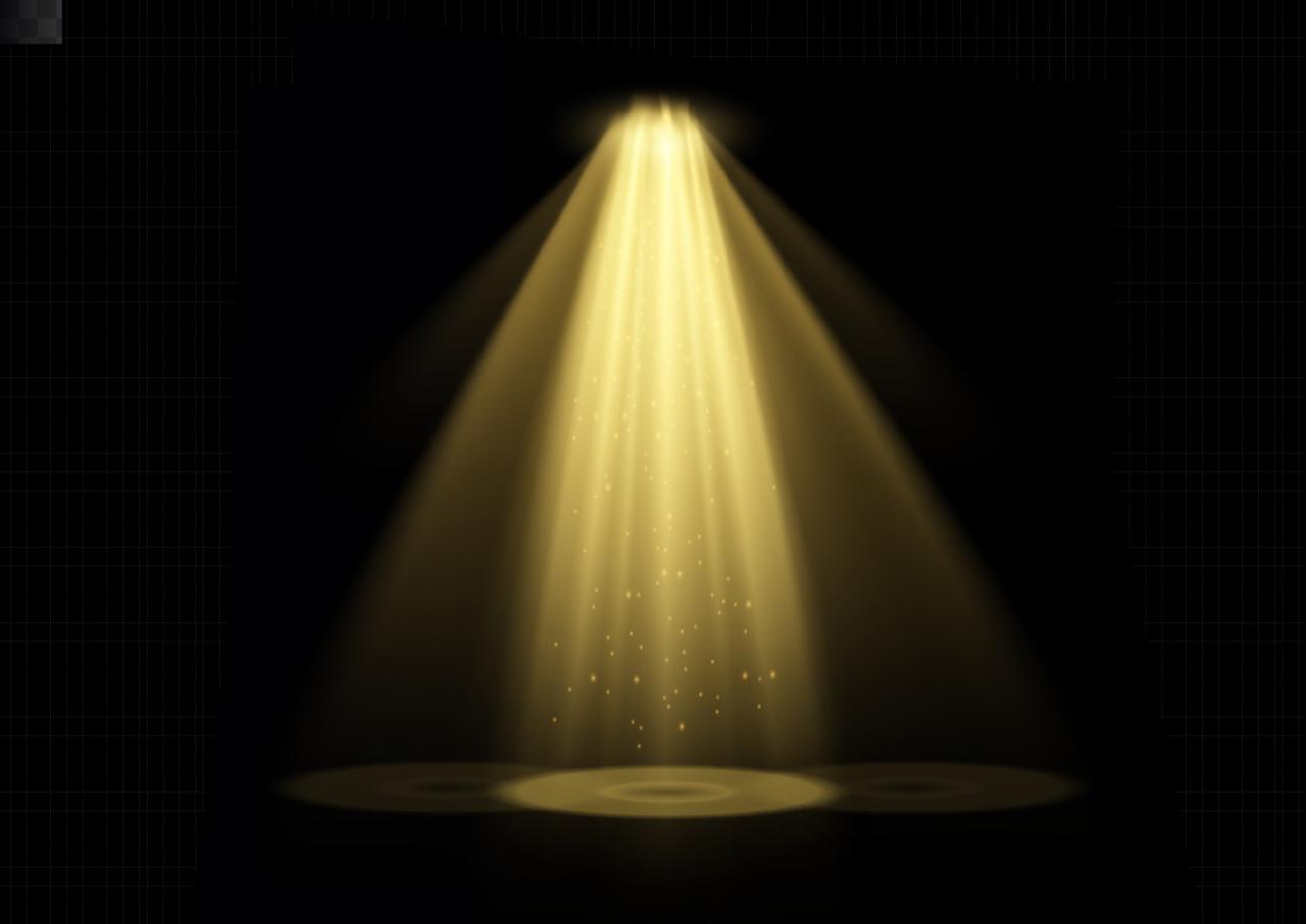 Beam spotlights theatre