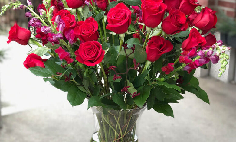 Flowers environment valentines day