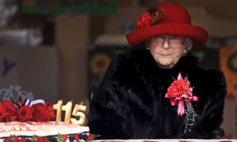Oldest person edith ceccarelli