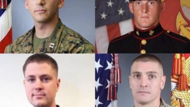 Helicopter crash 5 marines dead