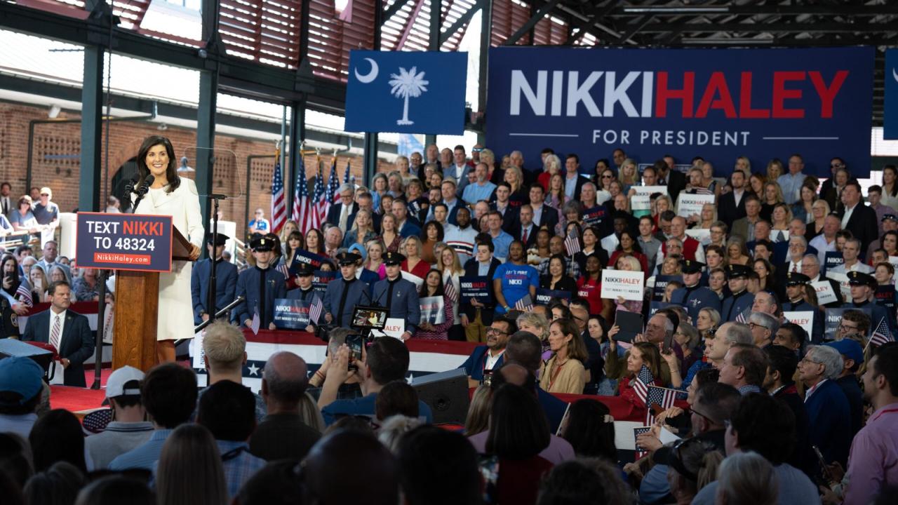 Trump haley nikki donald won