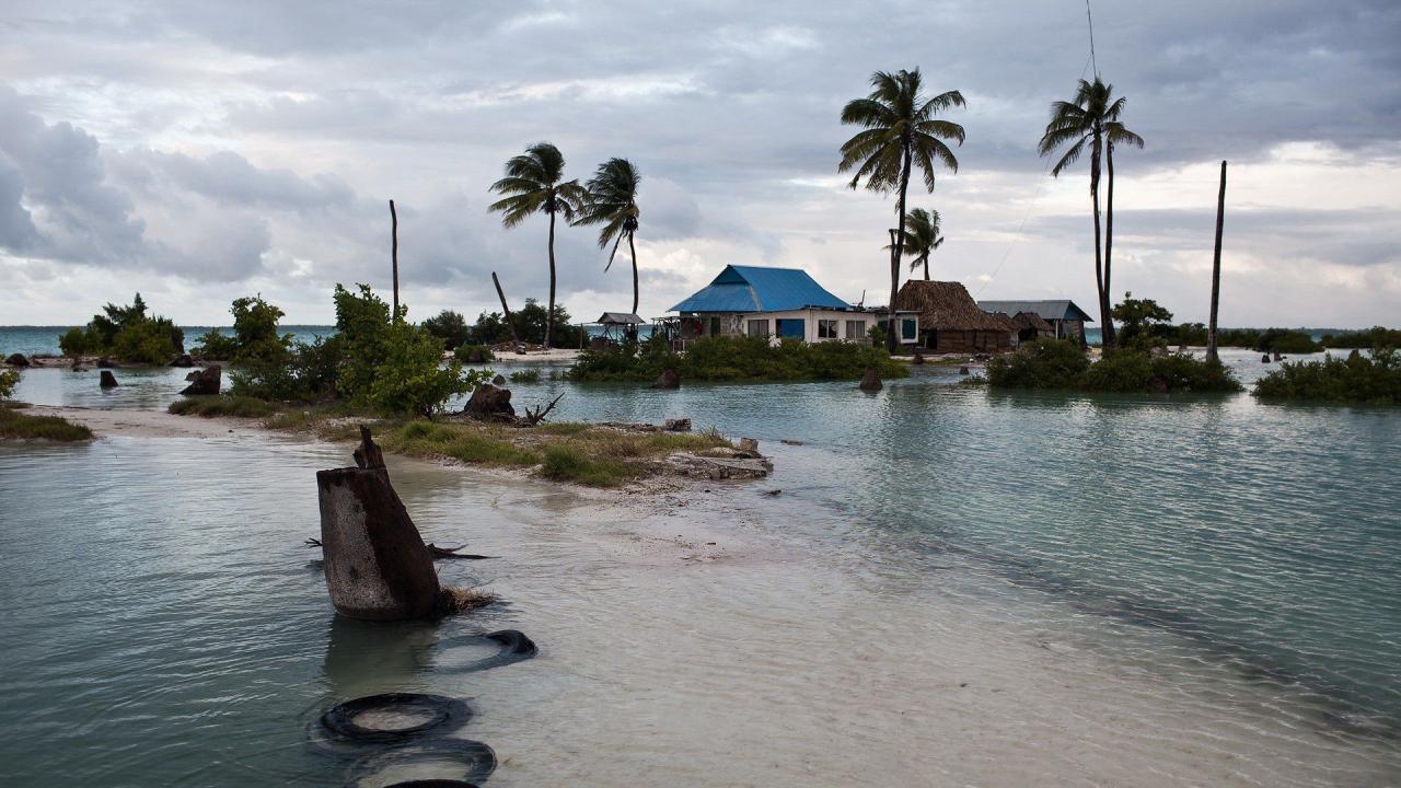 Flooding sea levels groundwater