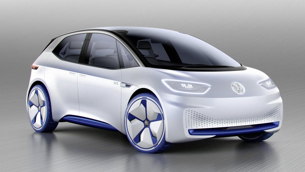 Electric volkswagen car first