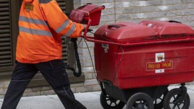 Uk royal mail post deliveries