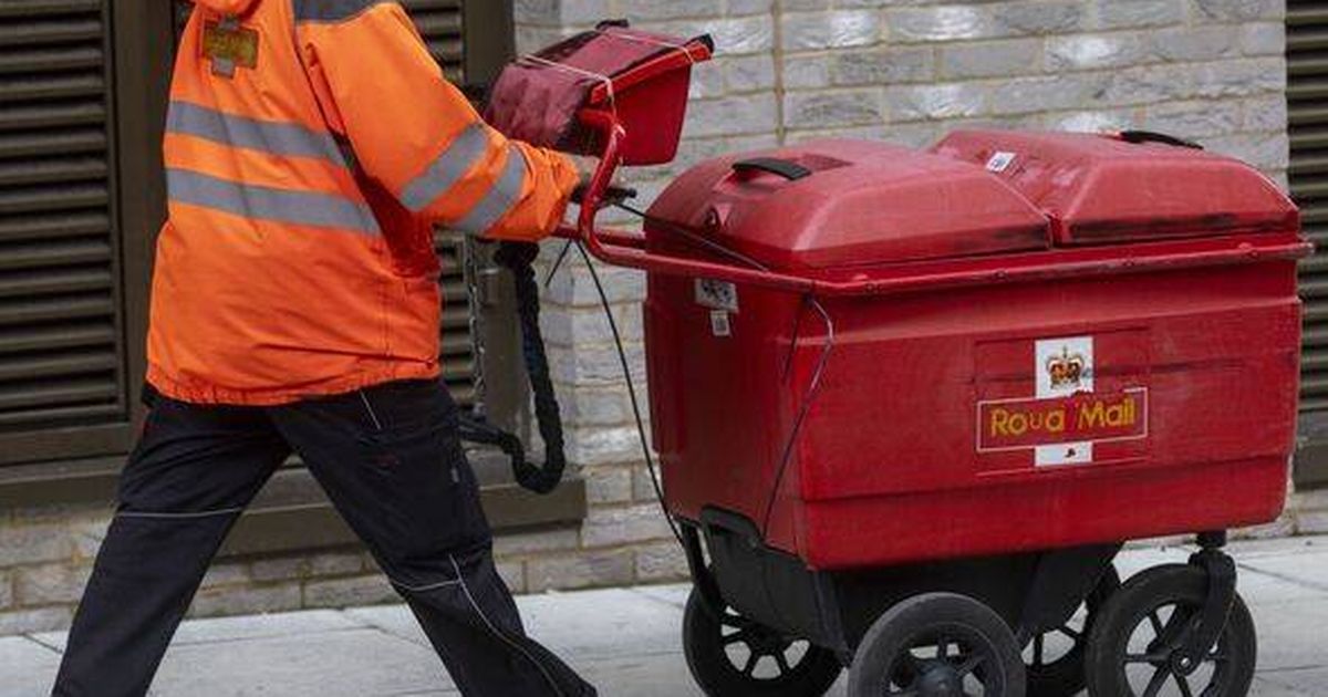 Uk royal mail post deliveries