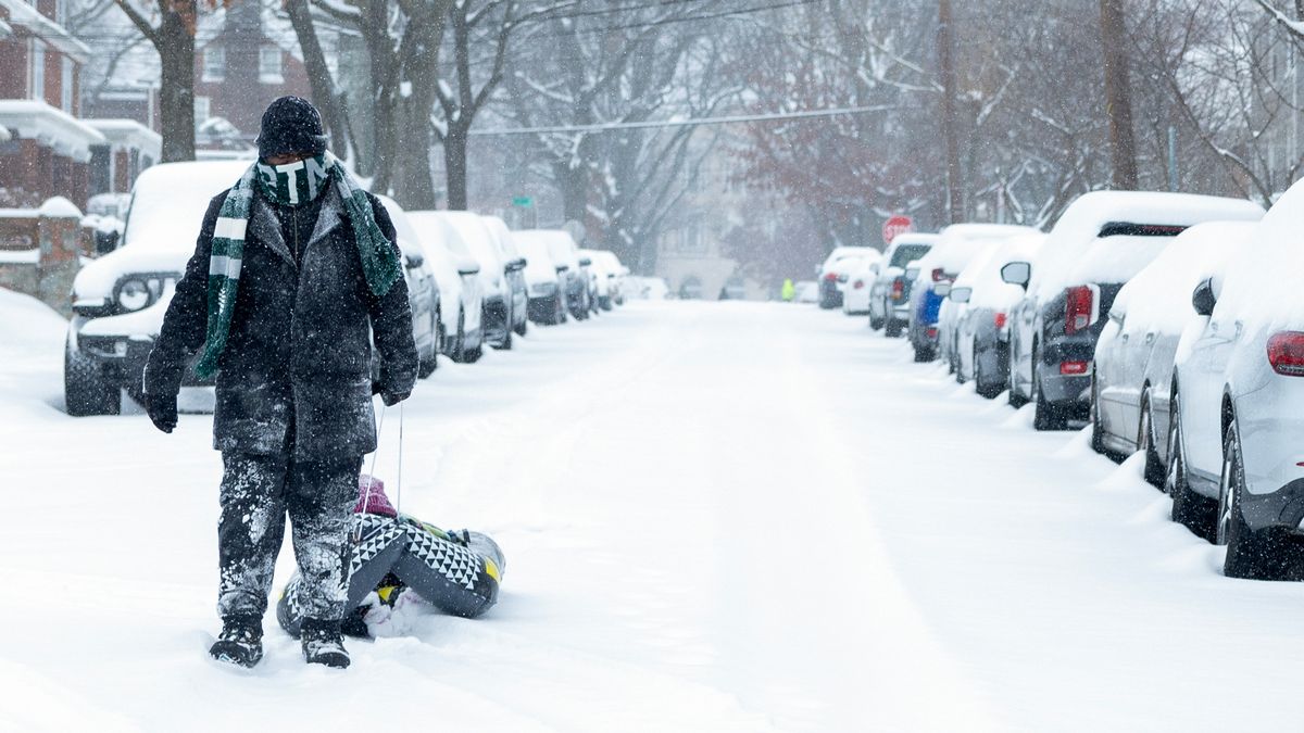 Winter storm snow weather forecast