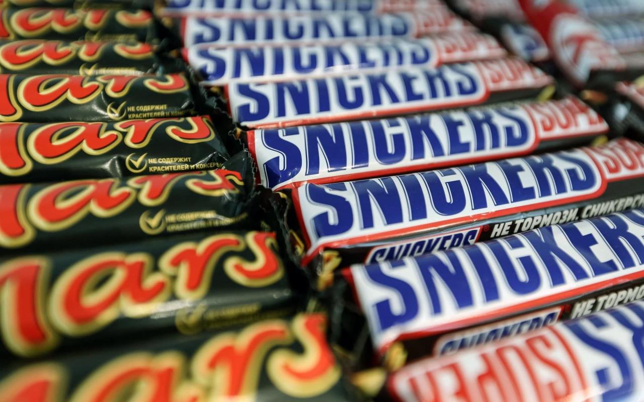 Inflation worries snickers bars