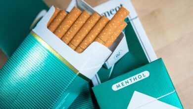 Menthol cigarette bans smoking