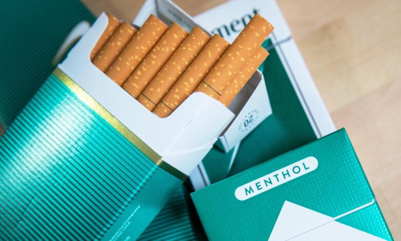 Menthol cigarette bans smoking