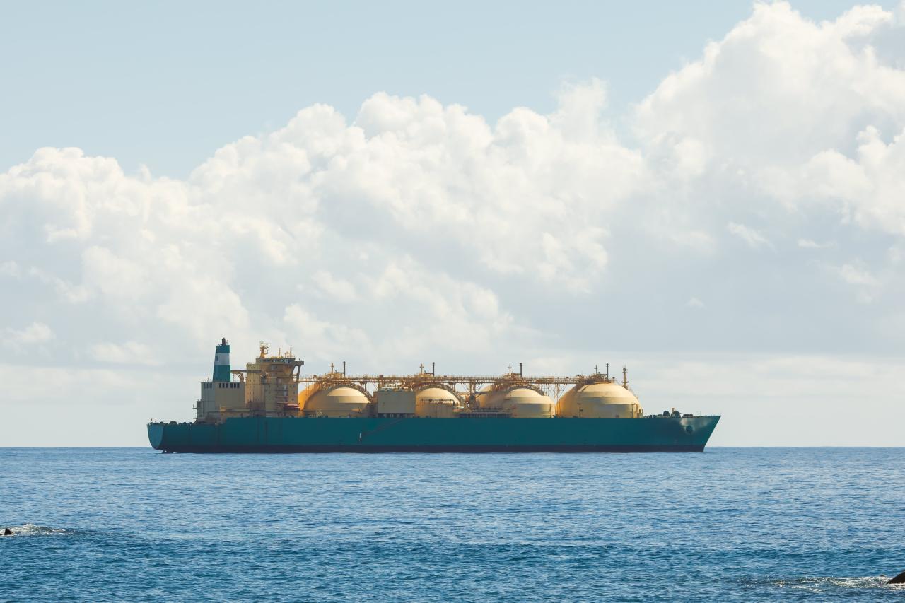 Gas natural liquefied