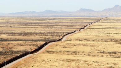 Arizona us mexico border crossing