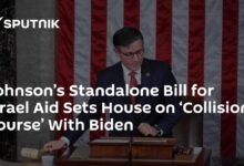 Johnson impeachment israel aid