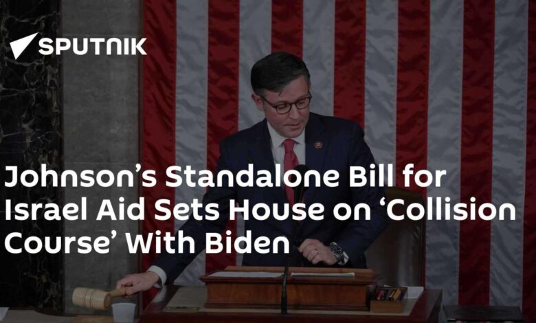 Johnson impeachment israel aid