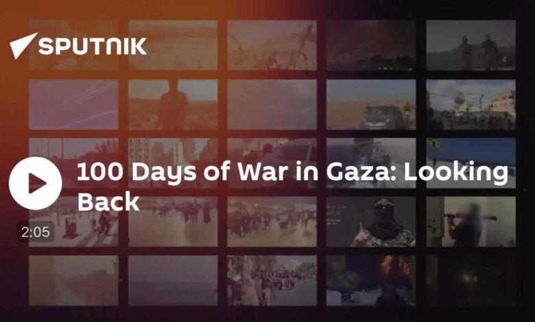 Guerra gaza israel 100 dias