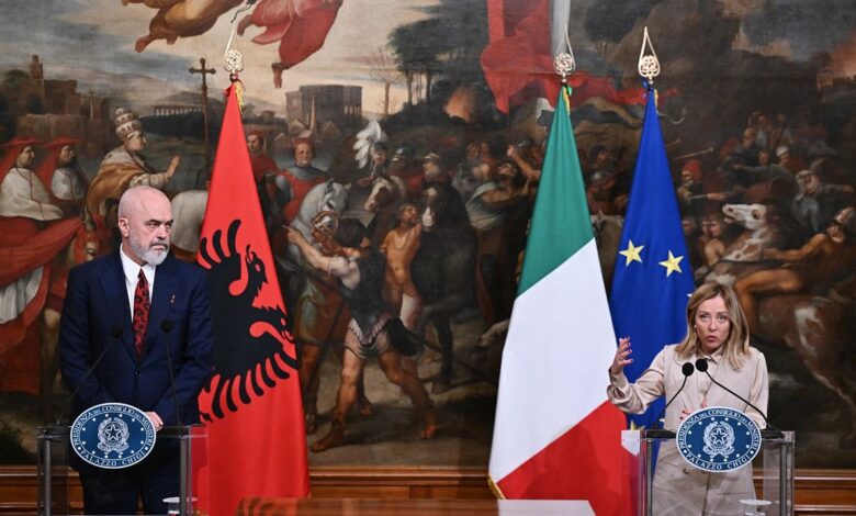 Italy albania migrant deal