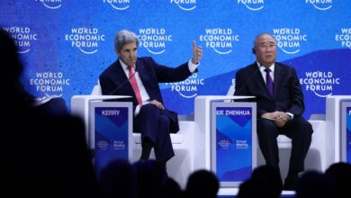 Davos puts climate on the back burner