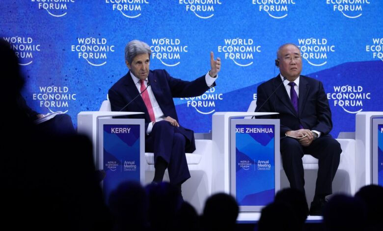 Davos puts climate on the back burner