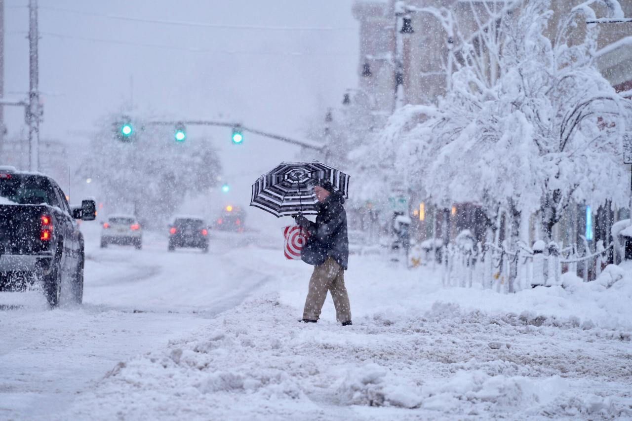 Snowfall across seasonal maine weather accumulation storm snowiest observed forbes