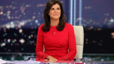 Nikki haley will address the state of the race today