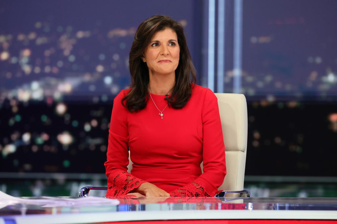 Nikki haley will address the state of the race today