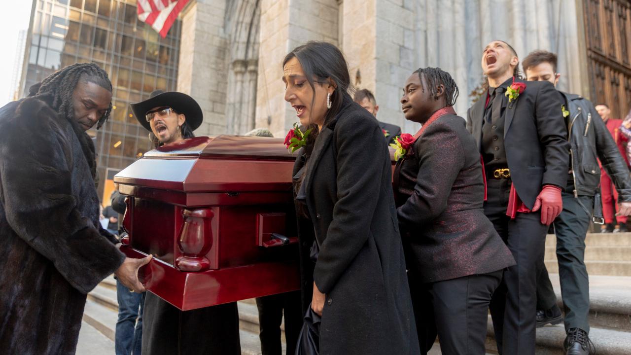 Cecilia gentili funeral st patricks cathedral