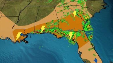 South tornado storm forecast