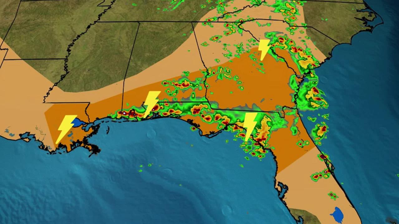 South tornado storm forecast