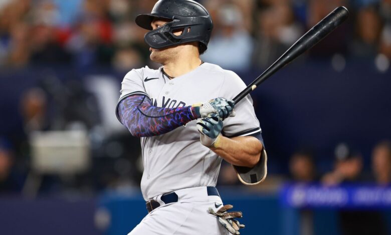 Yankees giancarlo stanton brian cashman injuries swing changes