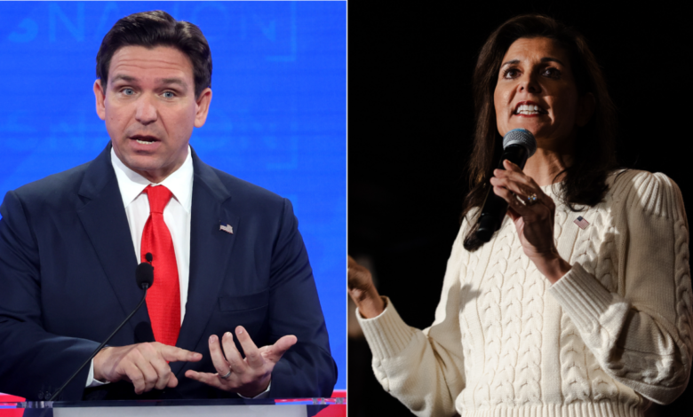 Desantis haley town halls