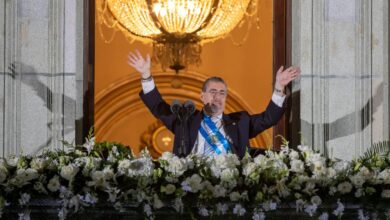 Guatemala president inauguration democracy