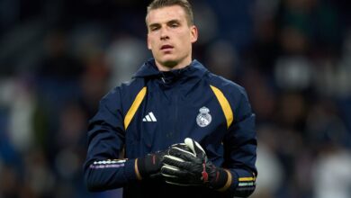 Real madrid arrizabalaga lunin ancelotti goalkeepers