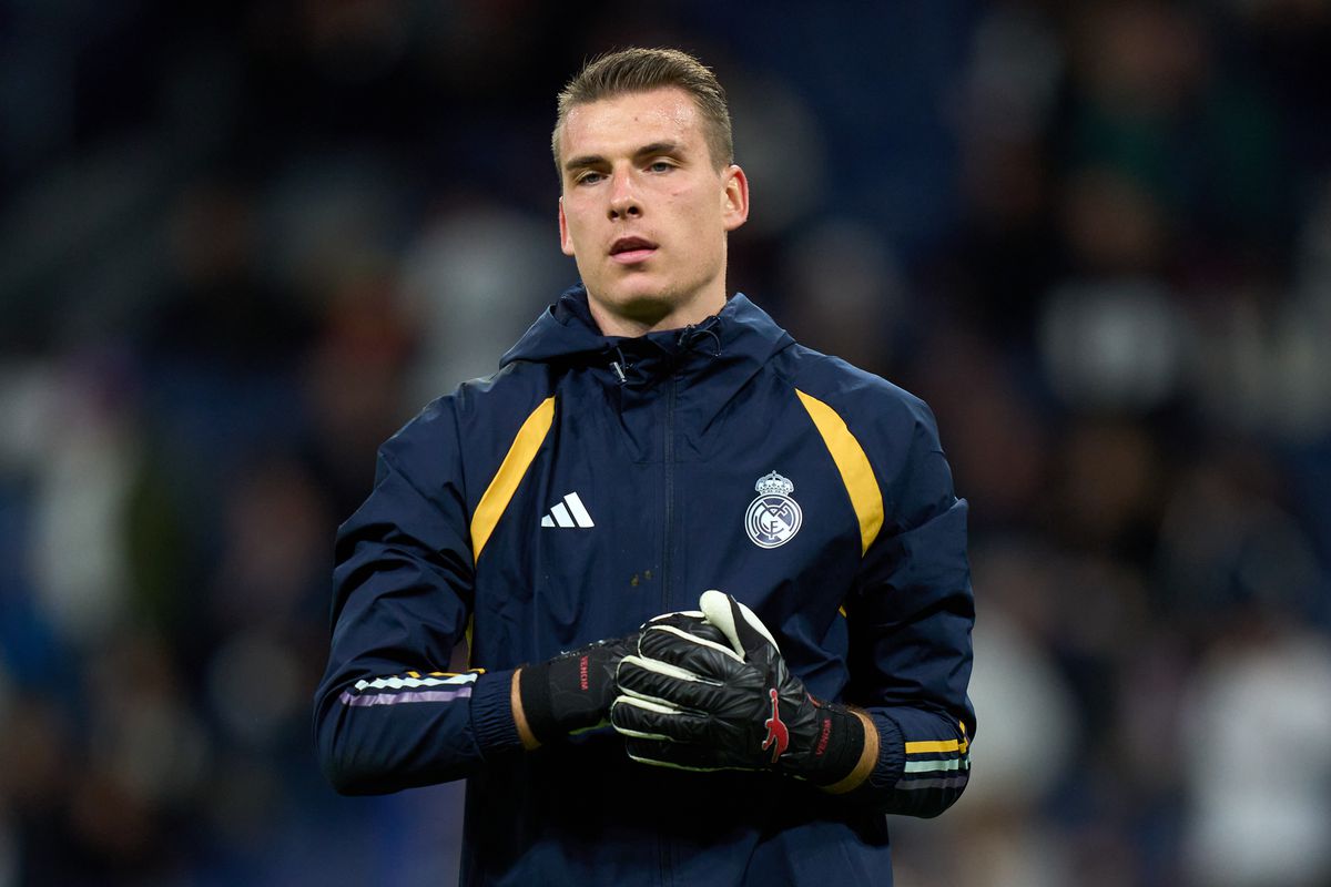 Real madrid arrizabalaga lunin ancelotti goalkeepers