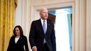 Biden israel aid iowa conflict accuses fomenting bizarre cutting pa says vfw vice candidate presidential democratic campaigns oelwein former joe