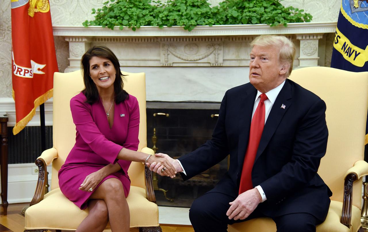 Nikki haley donald trump south carolina campaign