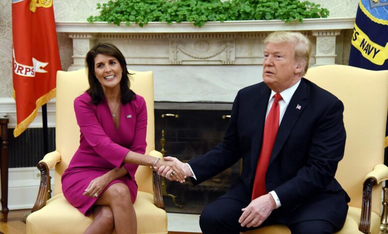 Nikki haley trump women