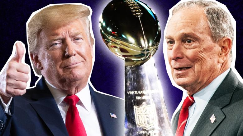 Biden trump super bowl