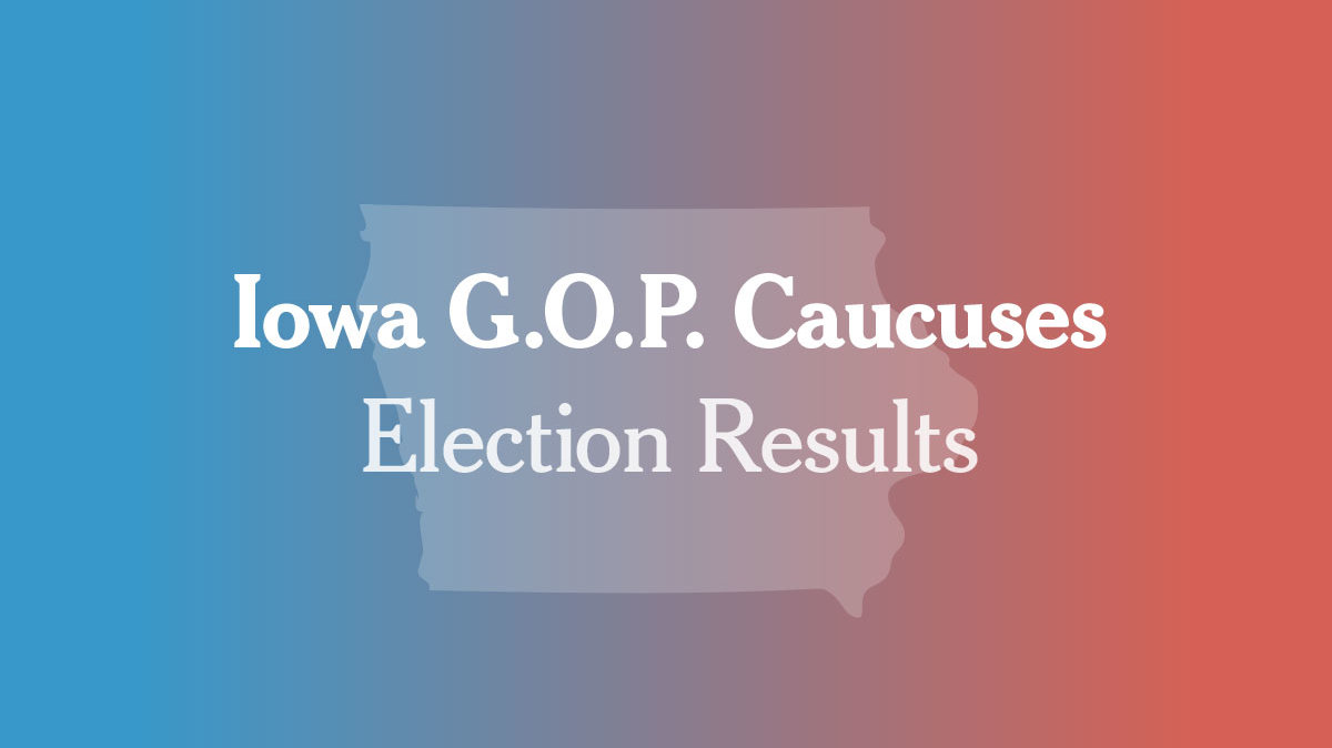 Iowa republican precinct results