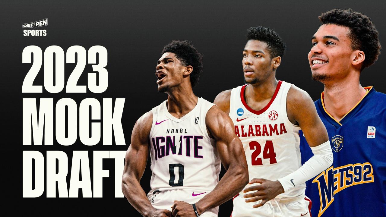 Nba mock draft updates rankings teams