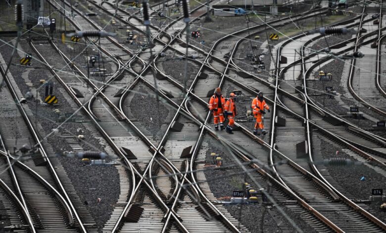 Germany rail workers strike