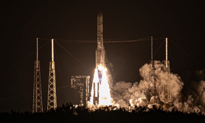 Nasa vulcan moon launch