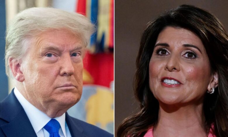 Donald trump nikki haley