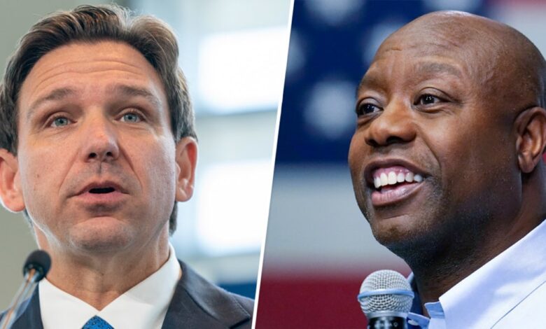 Desantis trump republicans primaries