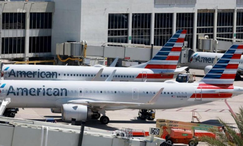 American airlines flight attendant arrested recording