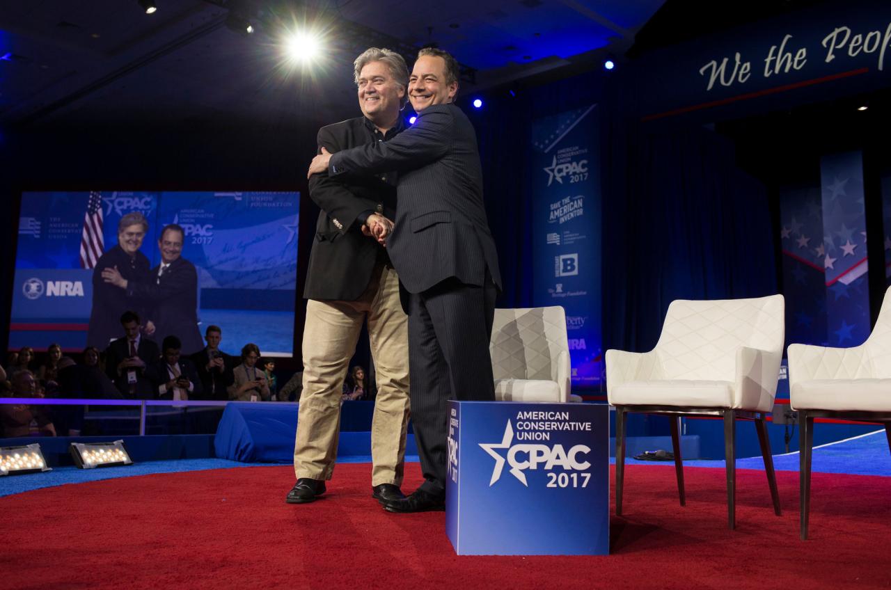 Cpac steve bannon party