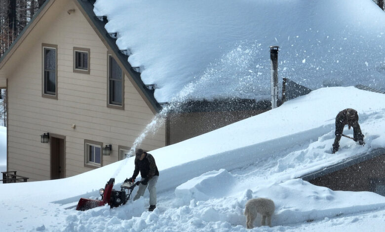 Tahoe blizzard snow forecast